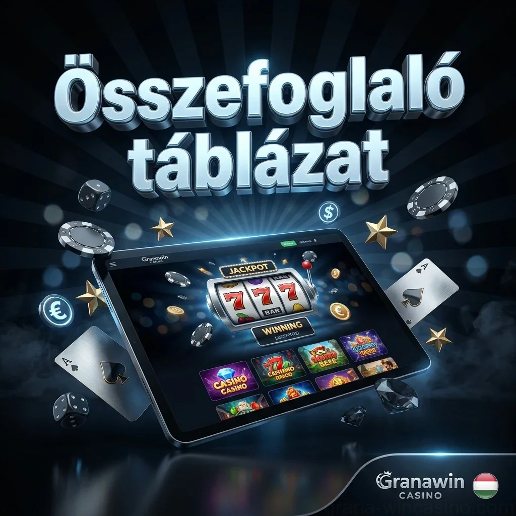 Összefoglaló táblázat